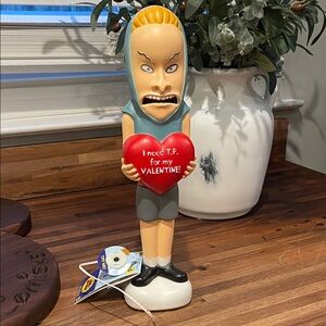 Beavis Valentine Light Up Blow Mold with Heart-Sold Out in stores!